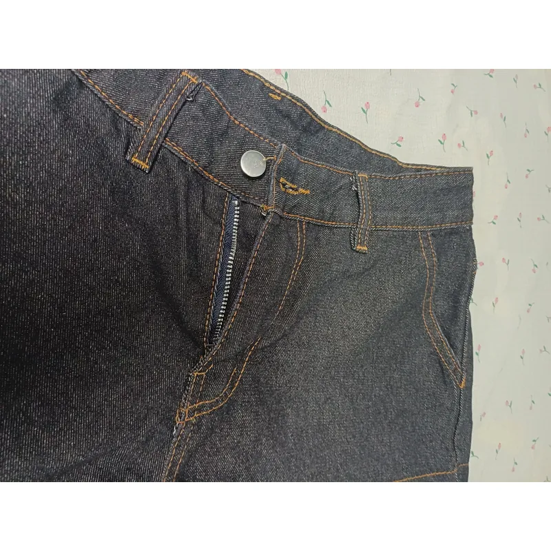 QUẦN SHORT NGẮN NỮ CẠP TRỄ CALEM CLUBC CHẤT LIỆU JEAN - MÀU XANH THAN 738905