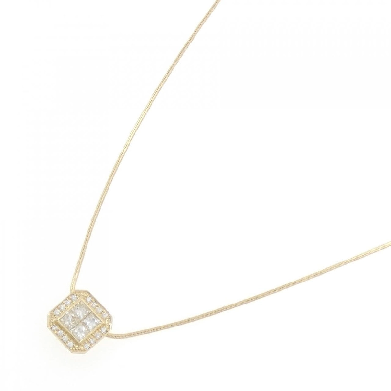 K18YG Dây chuyền kim cương 0.78CT - Hàng hiệu Chính hãng 861679