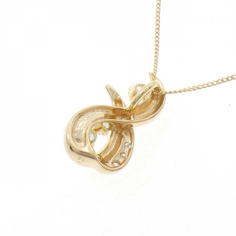 K18YG Dây chuyền kim cương 0.32CT - Hàng hiệu Chính hãng 856860