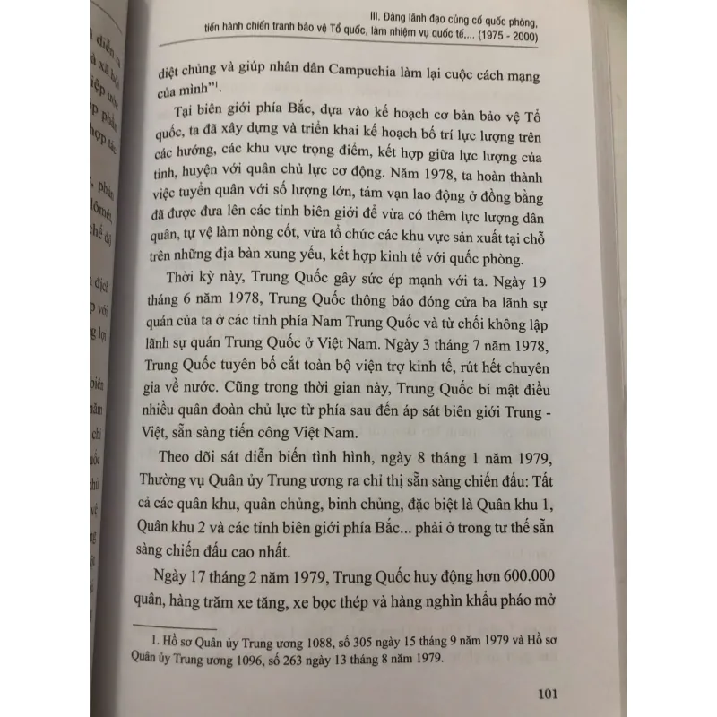 Tổng kết Đảng lãnh đạo Quân sự và Quốc phòng trong Cách mạng Việt Nam (1945 - 2000) 762808