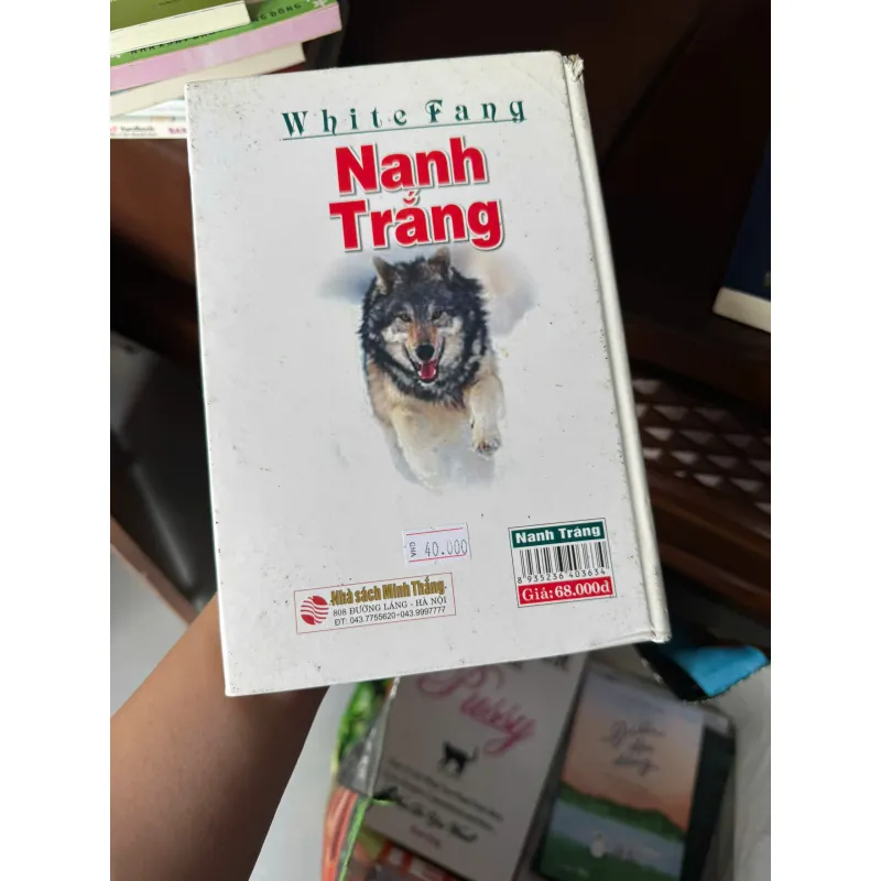 NANH TRẮNG (WHITE FANG) – JACK LONDON | TIỂU THUYẾT KINH ĐIỂN VỀ LOÀI SÓI & SINH TỒN - K3 1010960