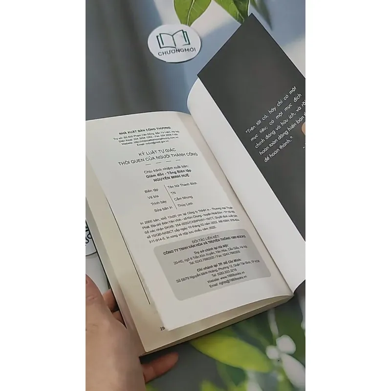 Kỷ Luật Tự Giác - Thói Quen Của Người Thành Công 705588