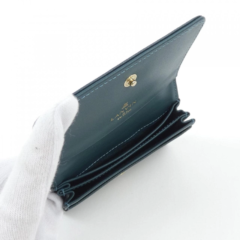 Ví thẻ LANVIN en Bleu 655374
