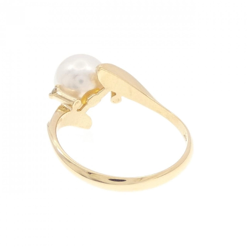 Nhẫn ngọc trai Akoya K18YG 7.8mm 667849