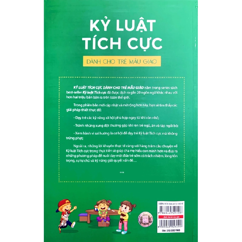 Kỷ Luật Tích Cực Dành Cho Trẻ Mẫu Giáo - Jane Nelsen, Cheryl Erwin, Roslyn Duffy 280666