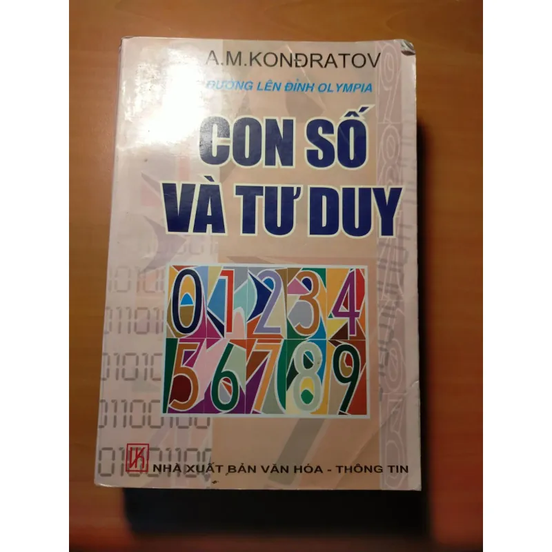 Sách Con Số Và Tư Duy của A.M. Kondratov - Cũ 744858