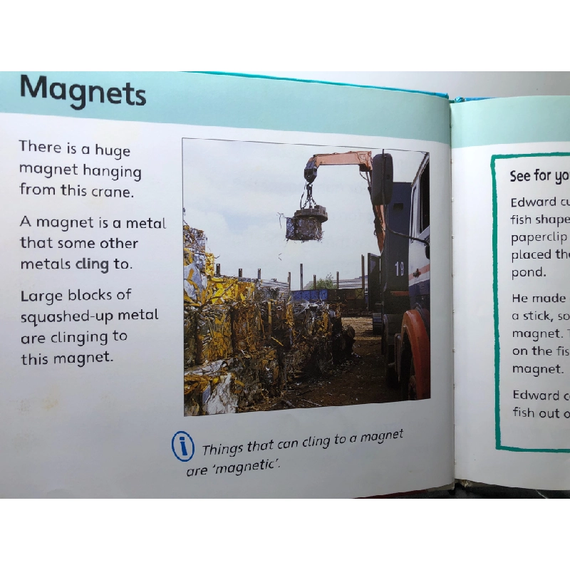 Magnets Science All Around Me BÌA CỨNG mới 85% bẩn nhẹ Karen Bryant-Mole HPB3107 NGOẠI VĂN 458713