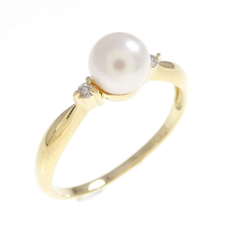 Nhẫn ngọc trai Akoya K18YG 5.4mm - Hàng hiệu Chính hãng 850998