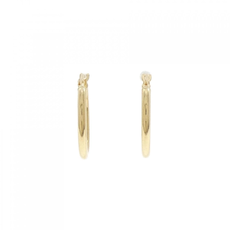 Bông tai hoop 750YG - Hàng hiệu Authentic 871118