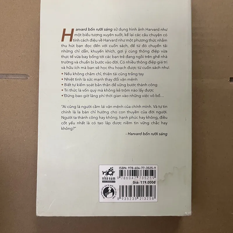 HARVARD bốn rưỡi sáng 569019