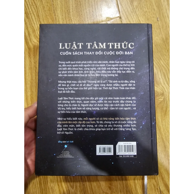 Luật tâm thức- cuốn sách Thay đổi cuộc đời bạn (bìa cứng) 200k 452632
