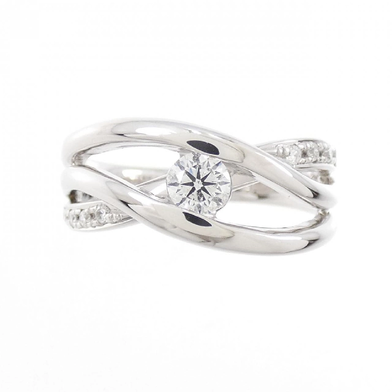 Nhẫn kim cương K18WG 0.20CT 671182