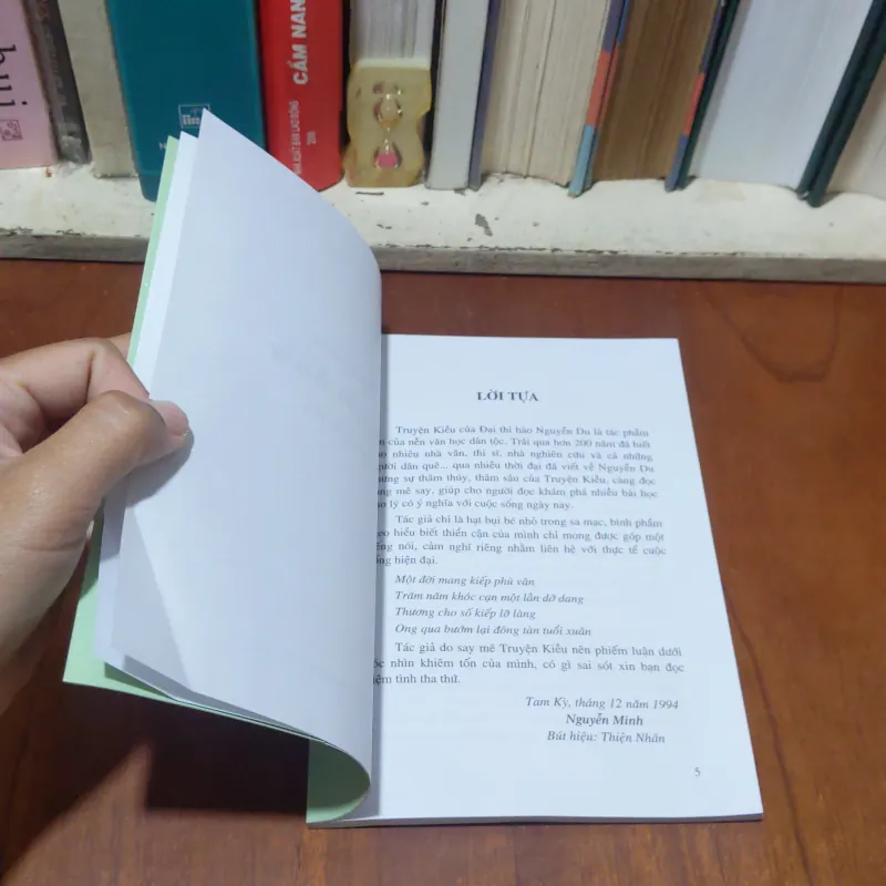 [Chữ Ký Tác Giả] II Tựa sách: Bình Phẩm Truyện Kiều Nguyễn Du - Thiện Nhân - 2020 443412