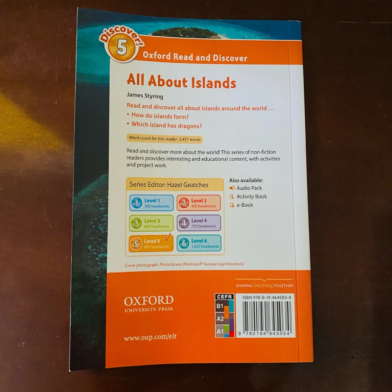 Oxford read and discover 5 - All about islands  384777