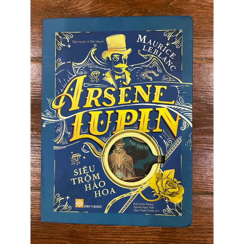 Sách - Hộp:  ARSENE Lupin - Siêu trộm hào hoa (5 cuốn) 322190