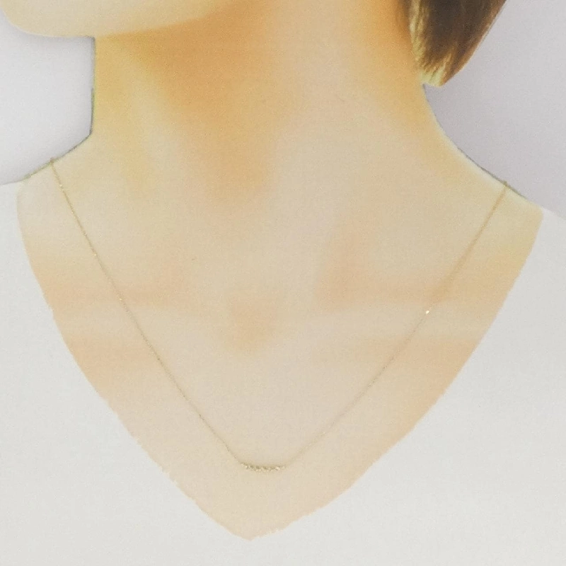 K10YG Dây chuyền kim cương 0.05CT - Hàng hiệu Authentic 856837