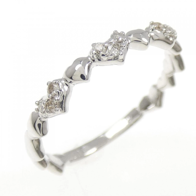 Nhẫn kim cương hình trái tim K10WG 0.09CT - Hàng hiệu Chính hãng 852198