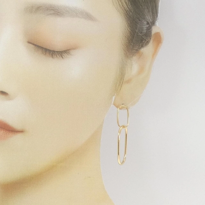 K18YG Bông tai ngọc trai Akoya 7.8mm - Hàng hiệu Chính hãng 875306