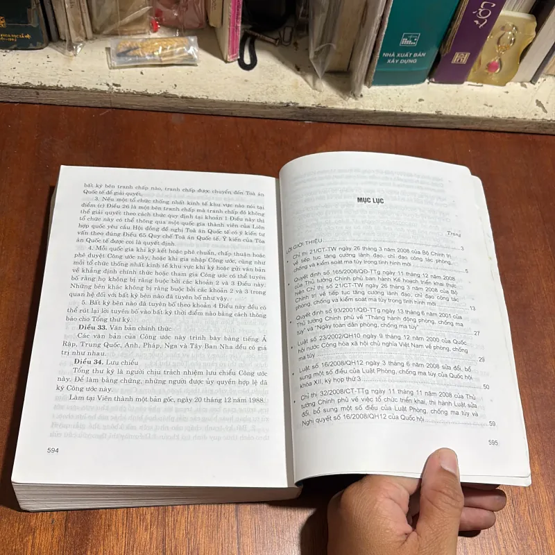 II Pháp Luật: Hệ Thống Các Văn Bản Pháp Luật Phòng Chống Ma Tuý - 2010 1002167