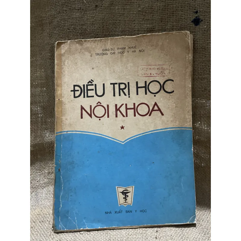 Điều trị học nội khoa tập một - sách y khổ lớn  799783