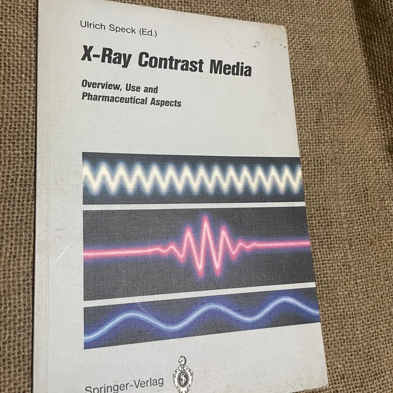 Sách X quang - Ulrich Speck (Ed.) X-Ray Contrast Media 731093