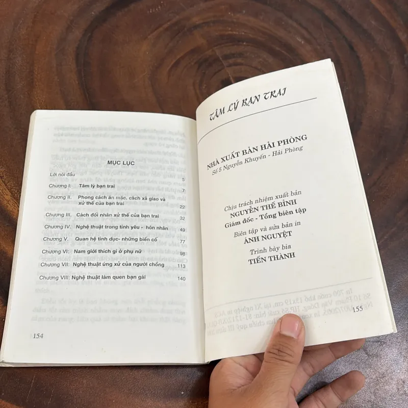 II Tìm Hiểu Giới Tính: Tâm Lý Bạn Trai - Nguyễn Thuỳ Linh - 2005 1008469