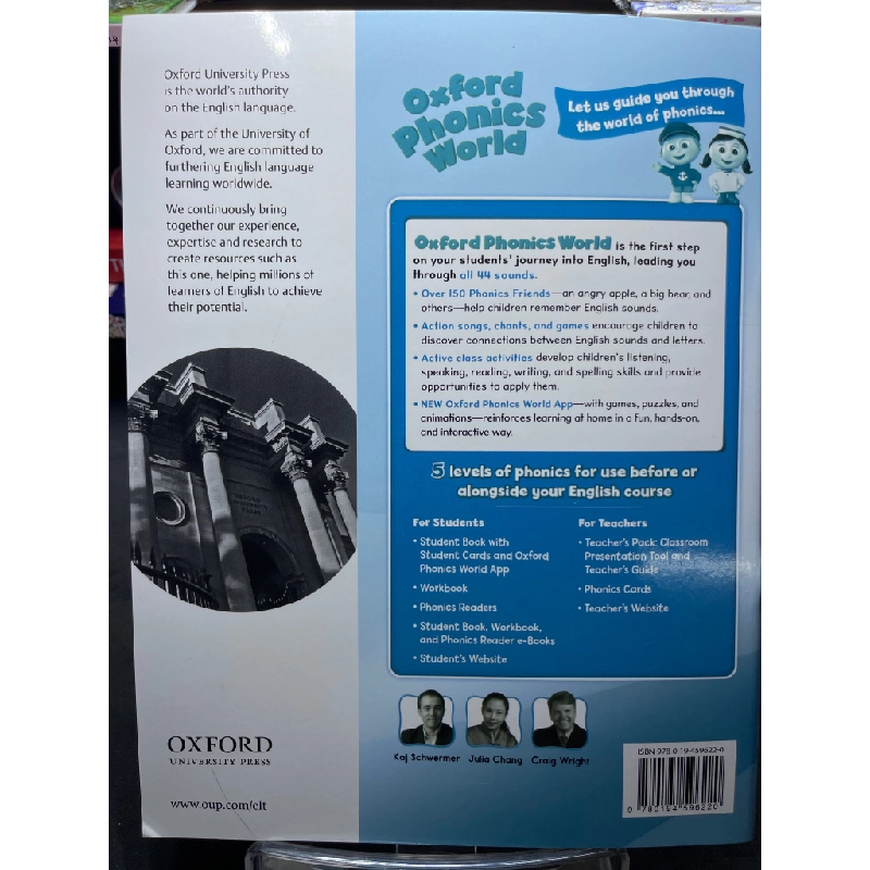 Oxford phonics world 1 The alphabet workbook mới 90% Oxford HPB2505 SÁCH HỌC NGOẠI NGỮ 459194