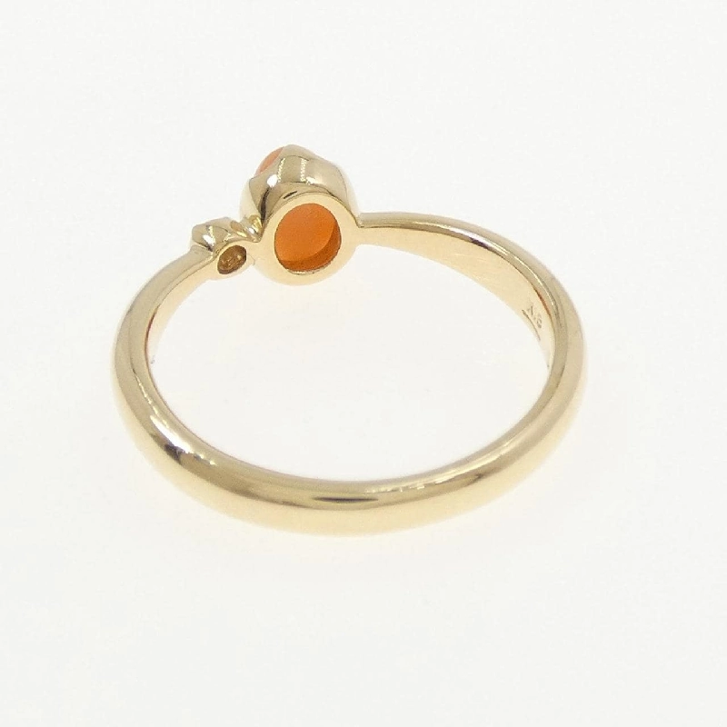 Nhẫn san hô K18YG - Hàng hiệu chính hãng 853593