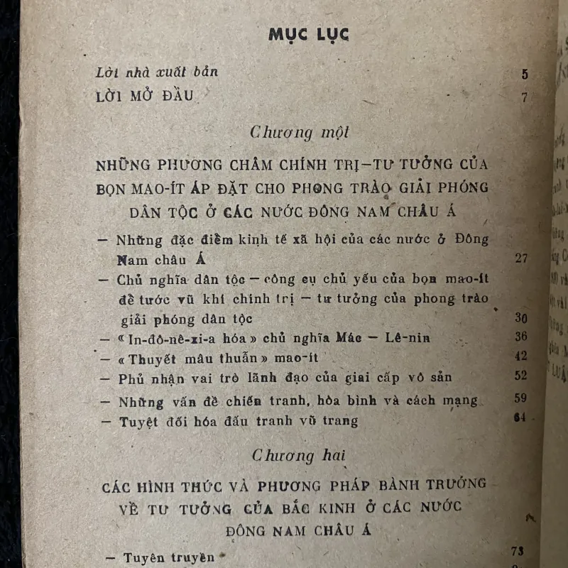 Hoạt động phá hoại của bọn Mao-it ở Đông Nam Châu Á, còn bản đồ 1004234