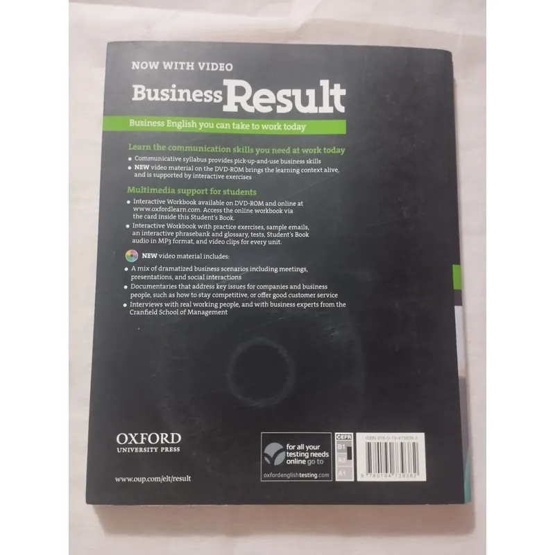 Business Result student' book 722841