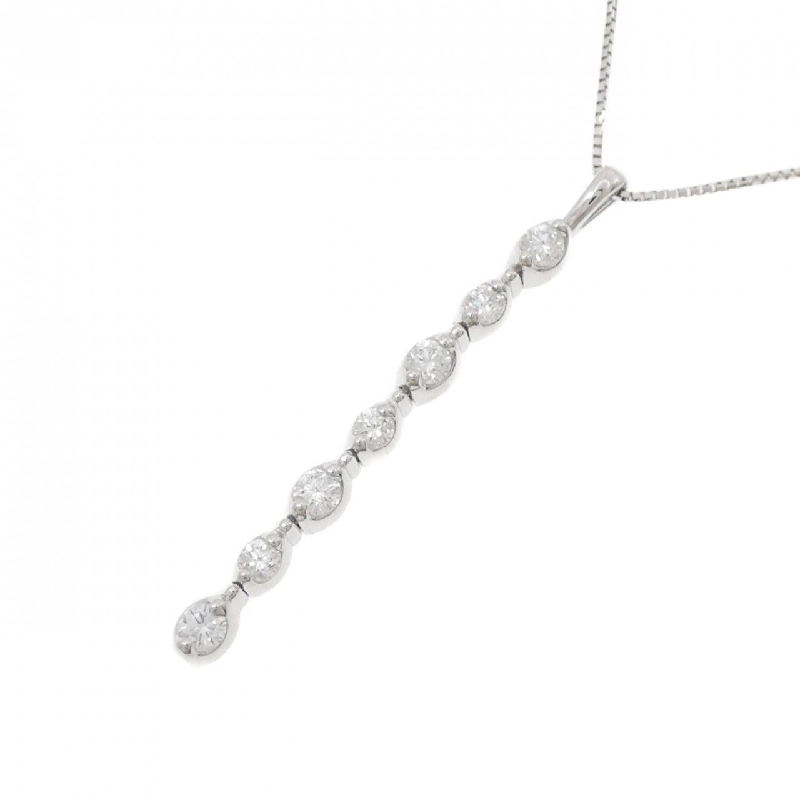 K18WG Dây chuyền kim cương 0.50CT - Hàng hiệu Chính hãng 862632