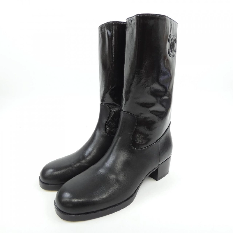 Giày bốt cổ chân CHANEL G37981Y55400 657789