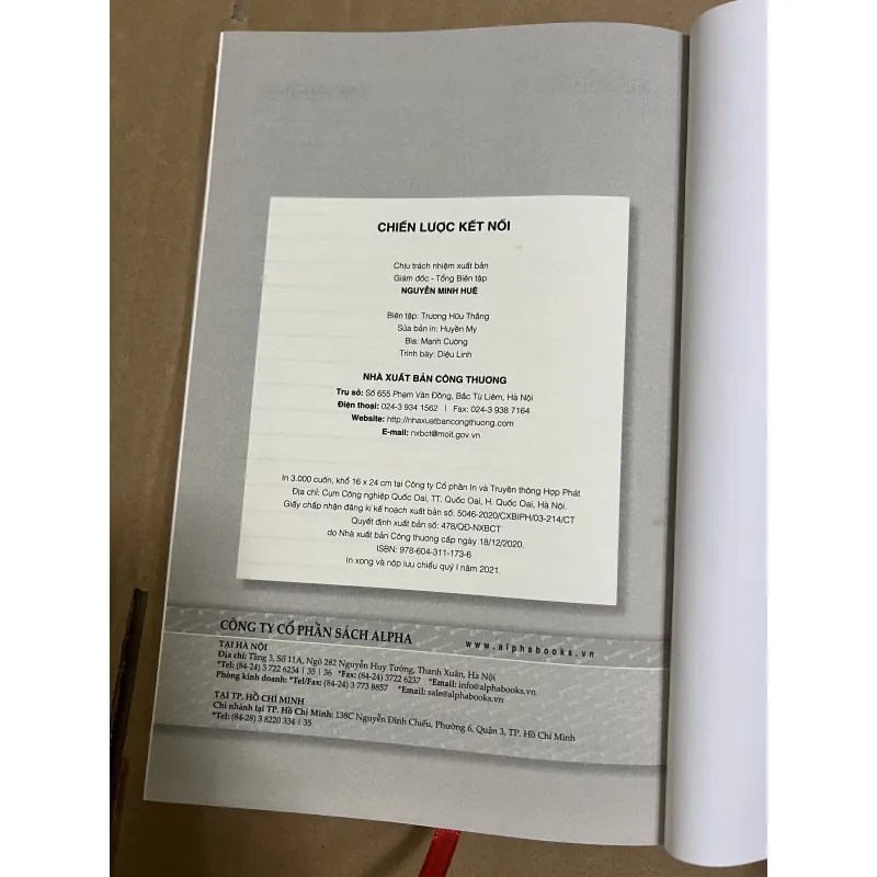 Chiến lược kết nối - Bìa cứng, không áo sách 1024123
