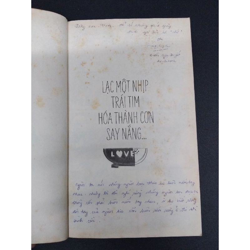 Say nắng những mối tình đan xen mới 70% ố nặng có viết trang đầu 2012 HCM2809 Nhiều tác giả VĂN HỌC 917264