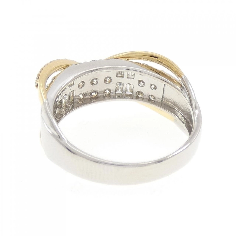 【Sản phẩm mới】Nhẫn kim cương PT900/K18YG 1.00CT 671327