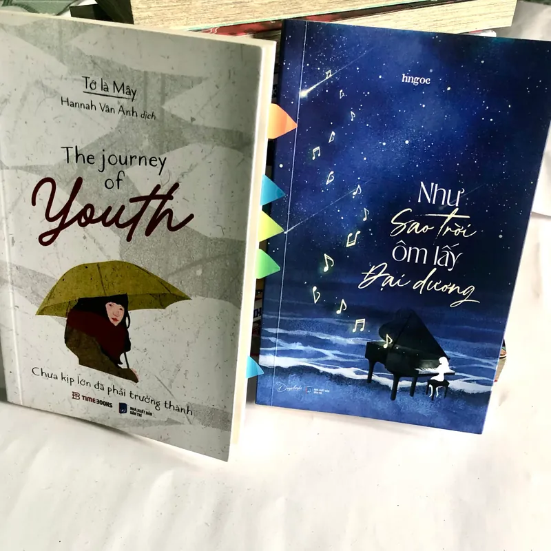 Combo 2 cuốn như sao trời ôm lấy đại dương và chưa kịp lớn đã phải trưởng thành(anh-việt) 574625