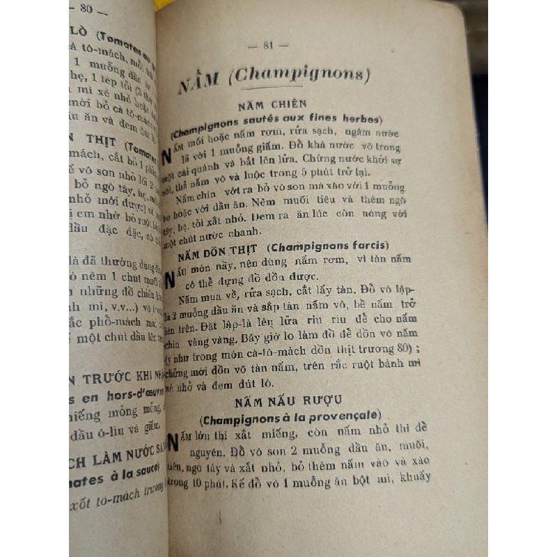 SÁCH DẠY NẤU MÓN ĂN TÂY - SOẠN GIẢ LÊ THỊ TUYỂN 194070