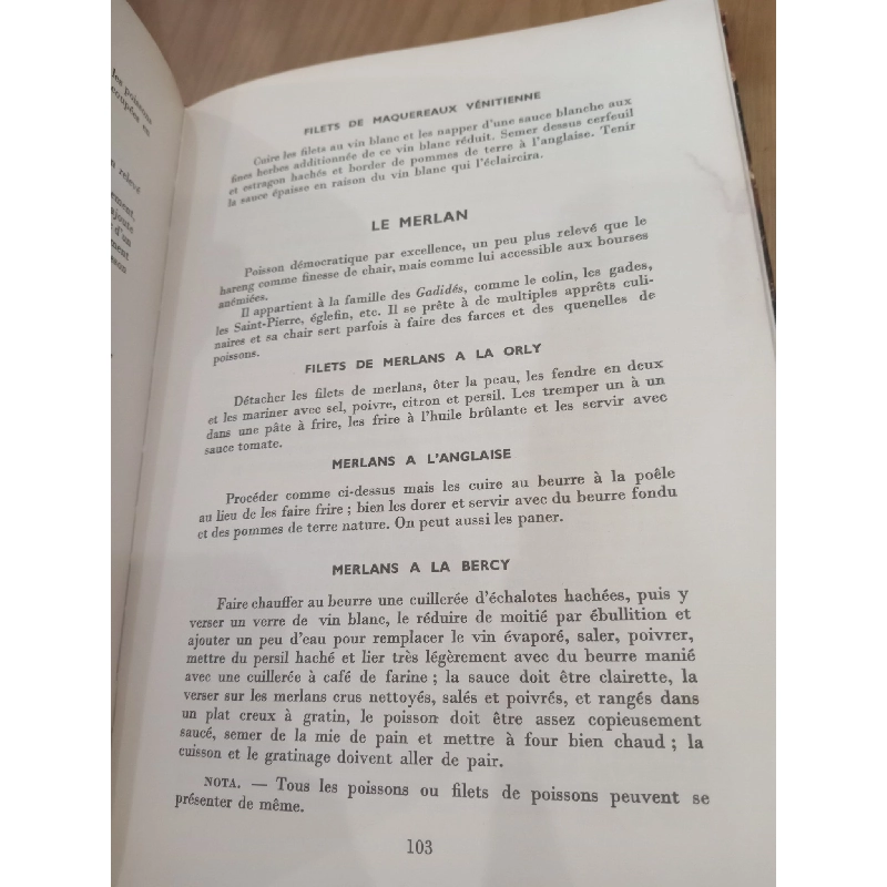 Le poisson dans la cuisine Francaise - H.P. Pellaprat 547854