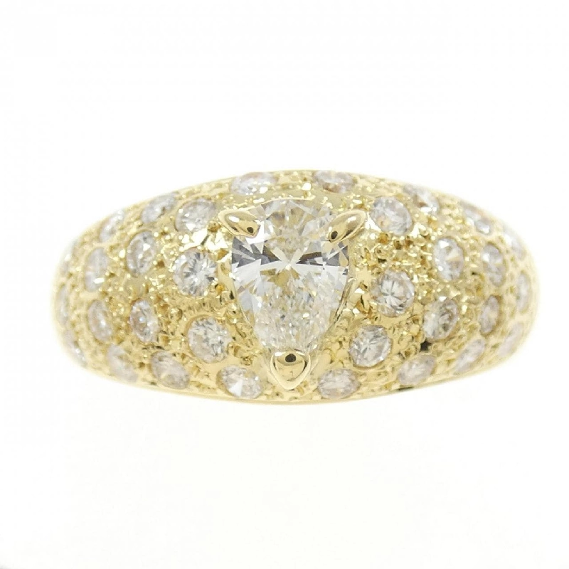 Nhẫn kim cương K18YG 0.29CT 672435