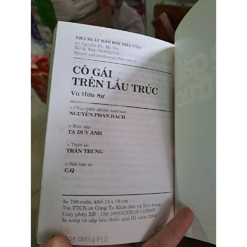Cô gái trên lầu trúc - Vũ Hữu Sự VĂN HỌC HCM1008 919793