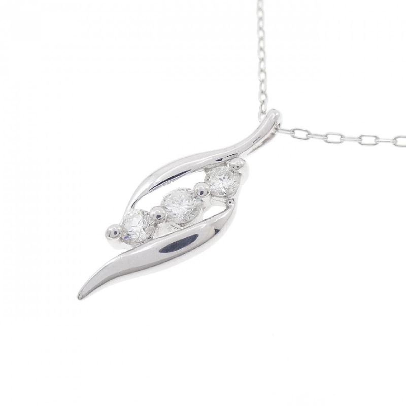 K18WG Dây chuyền kim cương 0.30CT - Hàng hiệu Chính hãng 861180