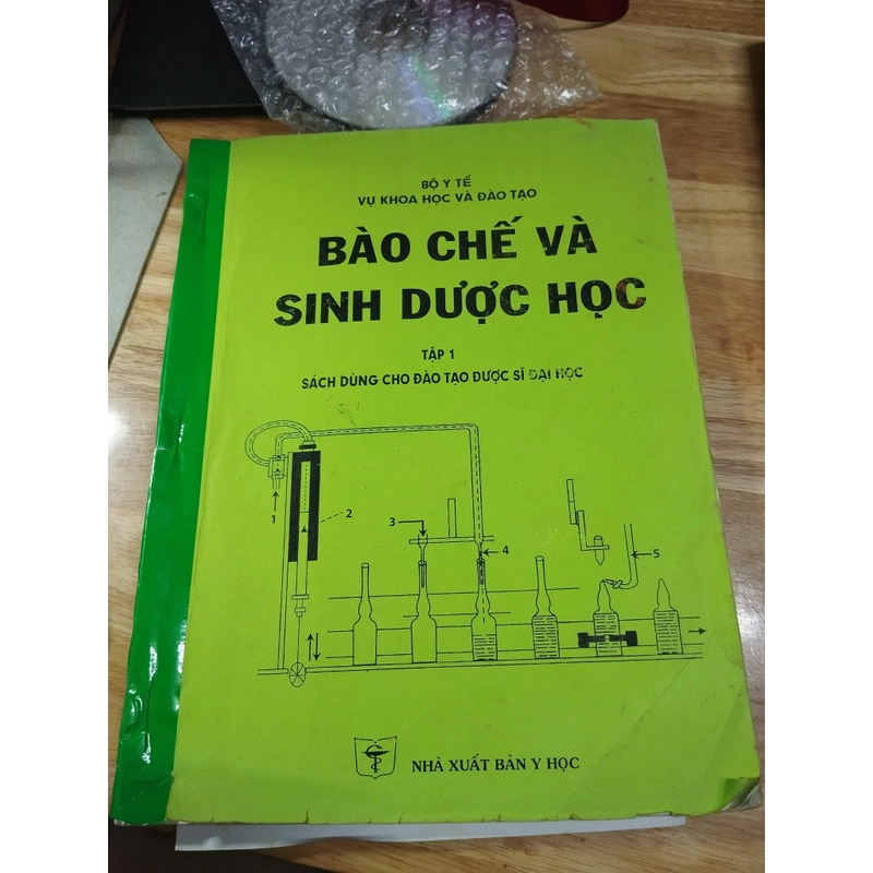 Giáo trình Bào chế và Sinh dược học – Tập 1 – sách dược học 533820