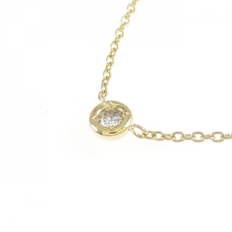 K18YG Dây chuyền kim cương 0.50CT - Hàng hiệu Chính hãng 857303