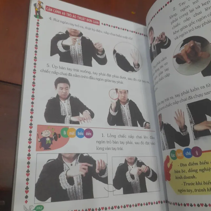 Cận cảnh 49 TRÒ ẢO THUẬT đơn giản 995848