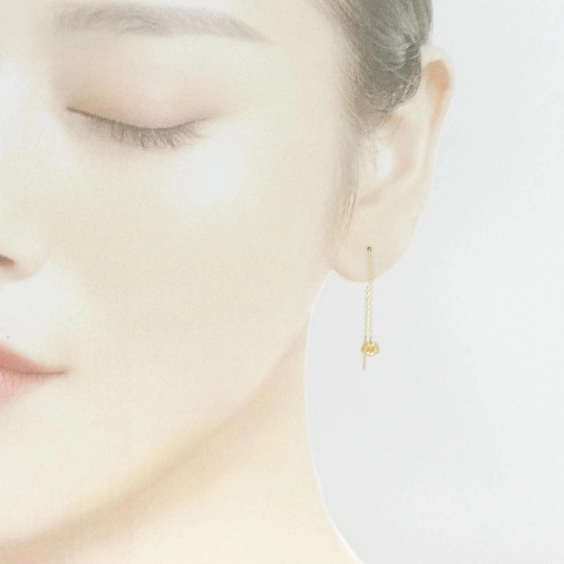 Bông tai kim cương K18YG 0.31CT một bên - Hàng hiệu Authentic 871865