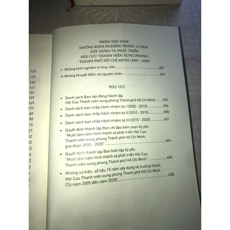 Kỷ yếu Hội Cựu thanh niên xung phong thành phố Hồ Chí Minh-15 năm hình thành và phát triển 779583