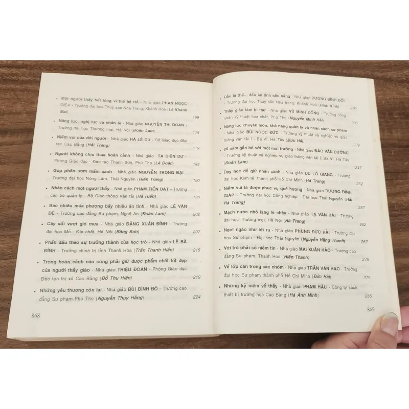 CHÂN DUNG CÁC NHÀ GIÁO ƯU TÚ VIỆT NAM (trọn bộ 2 tập 1790 trang) 748028