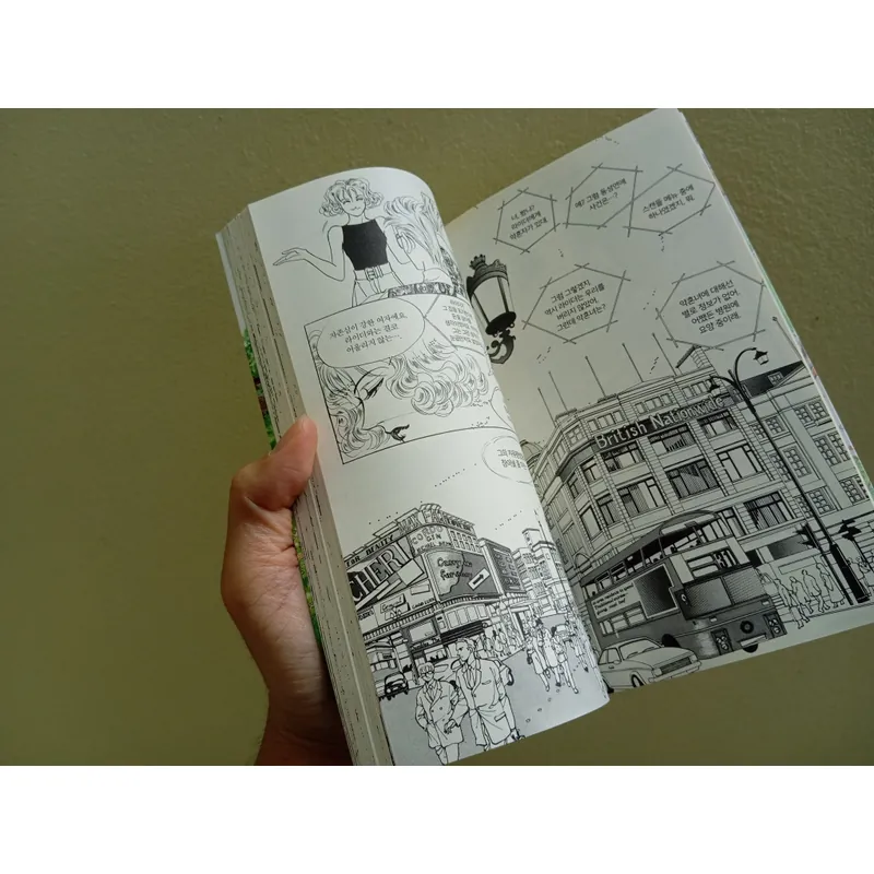 Sách Hàn, Trọn bộ truyện tranh ngôi nhà hoa hồng tiếng Hàn, sách ngoại văn  713018