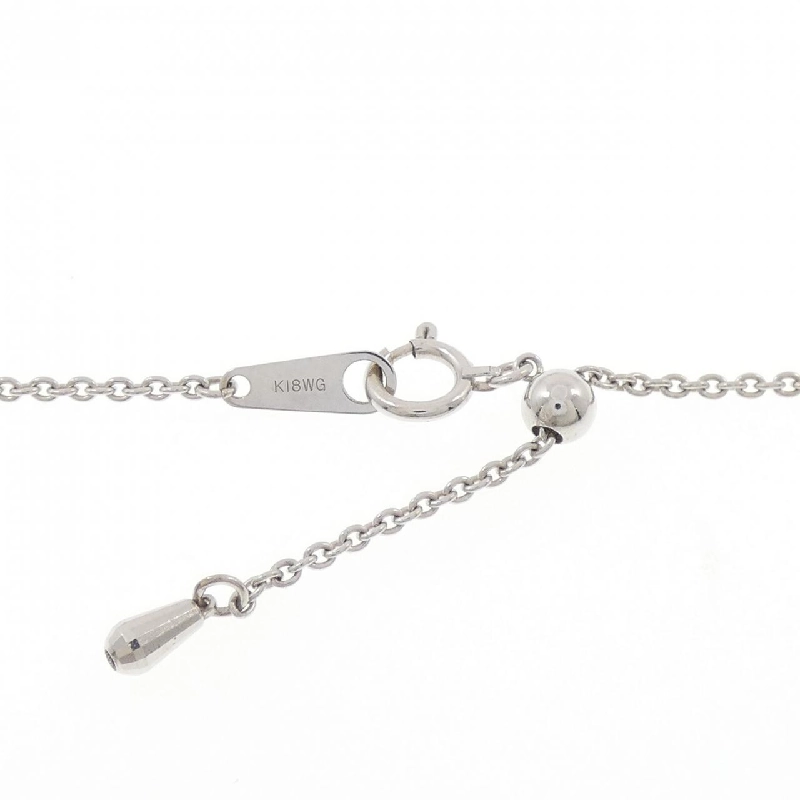 K18WG Dây chuyền kim cương chéo 1.14CT - Hàng hiệu Chính hãng 858461