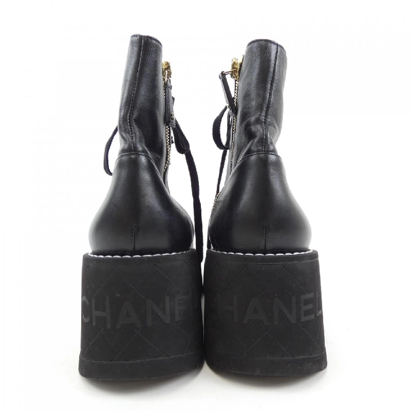 【Khuyến mãi】Giày bốt CHANEL 664408